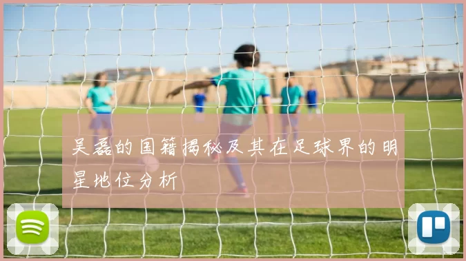 吴磊的国籍揭秘及其在足球界的明星地位分析