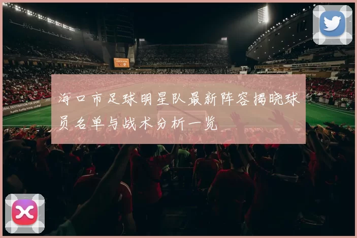 海口市足球明星队最新阵容揭晓球员名单与战术分析一览